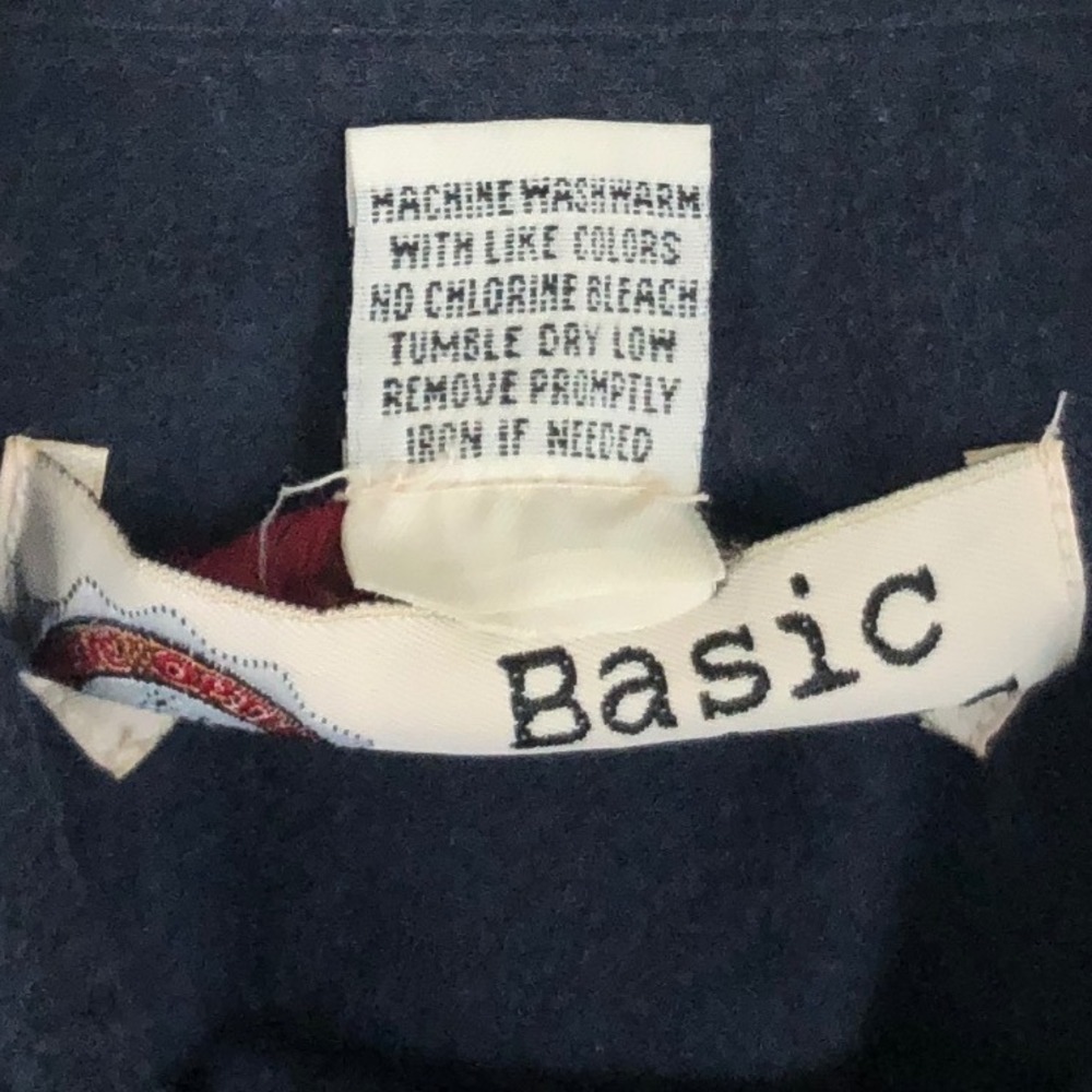 VTG Basic Options 100% Cotton Flannel Chamois Shi… - image 9